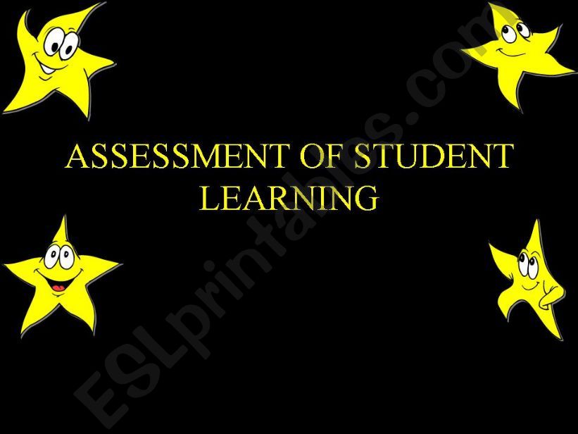 ASSESSMENT powerpoint