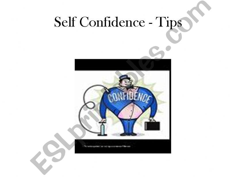 Self Confidence powerpoint