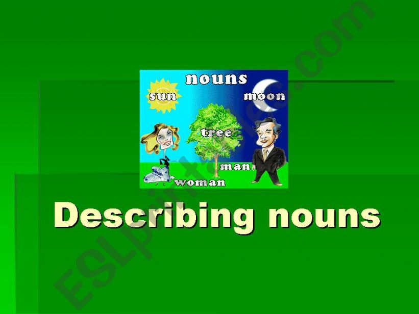 Describing nouns powerpoint