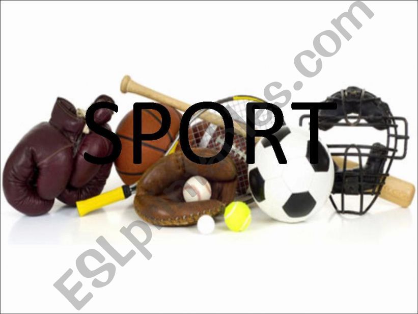 SPORT powerpoint