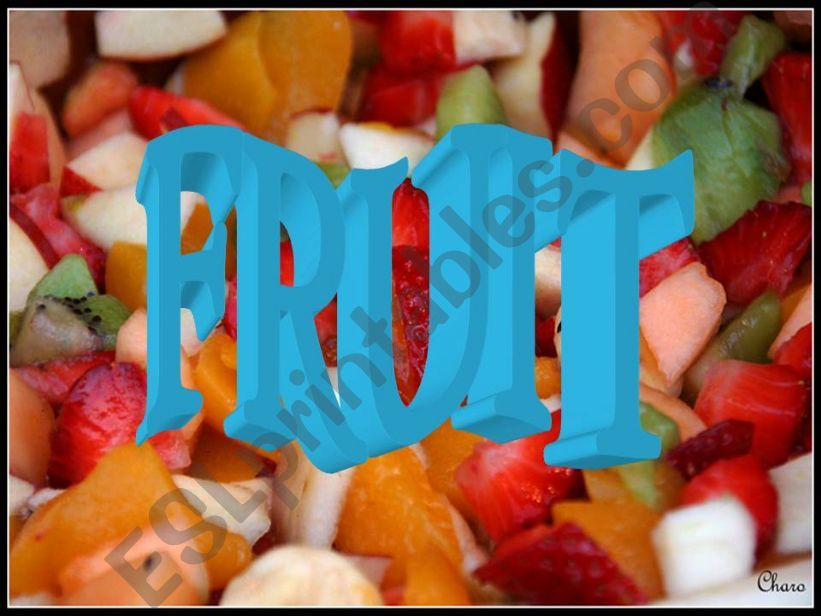 FRUIT powerpoint