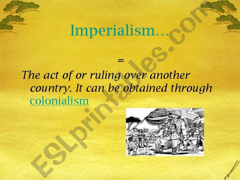 ESL - English PowerPoints: British Imperialism&Post-colonialism: Two ...