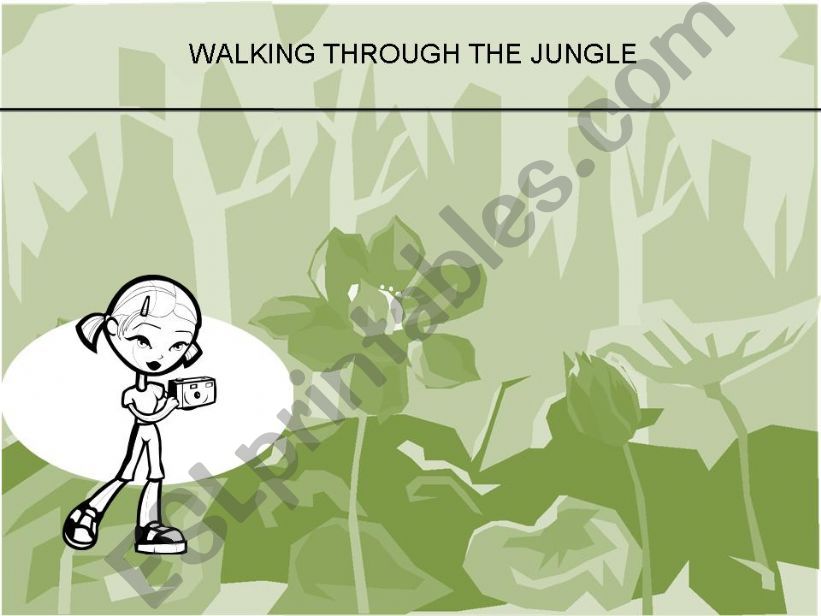 walking through the jungle powerpoint