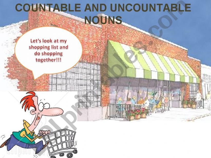 Countable and Uncountable Nouns part 1