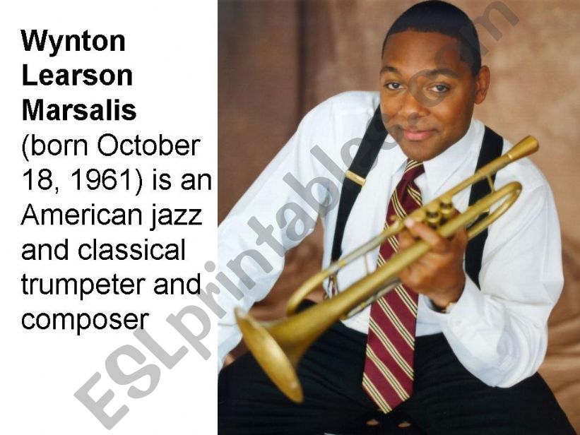 Wynton Learson Marsalis powerpoint