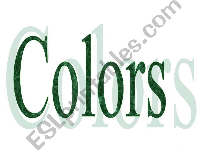 colors powerpoint