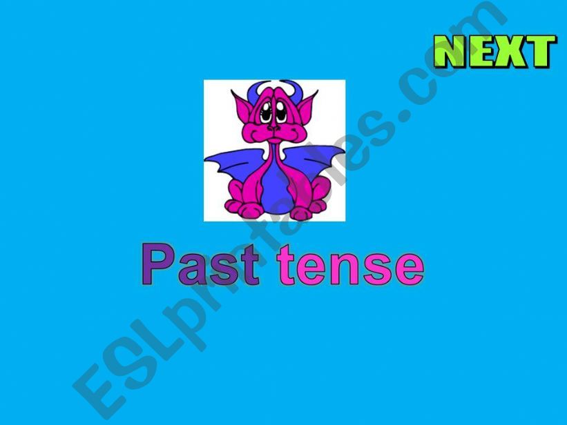 past tense powerpoint