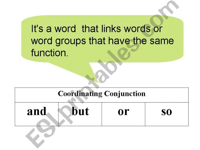 conjunctions-and,but,or,so powerpoint
