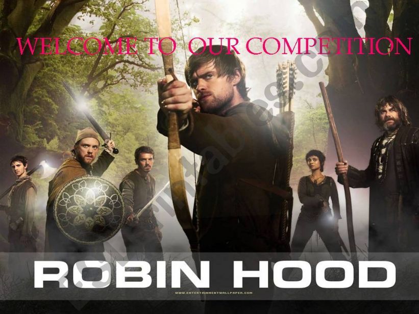Robin Hood  Competition powerpoint