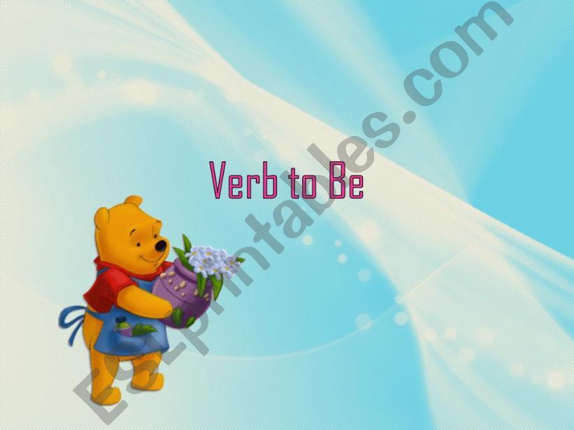 ESL - English PowerPoints: Verb To Be