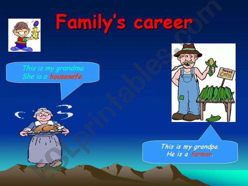 familys career powerpoint