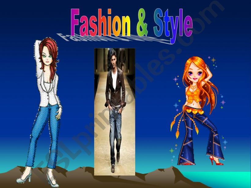 fashion in life powerpoint