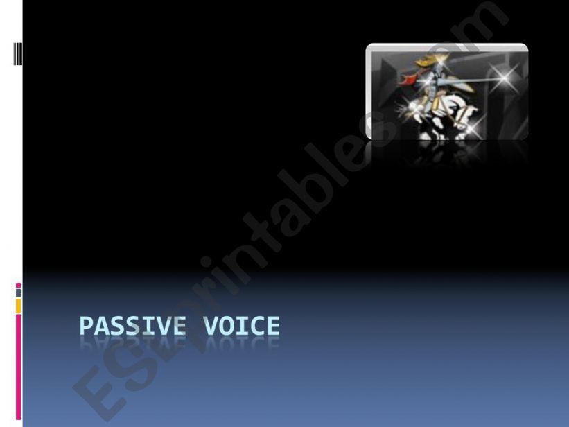 Passive Voice powerpoint