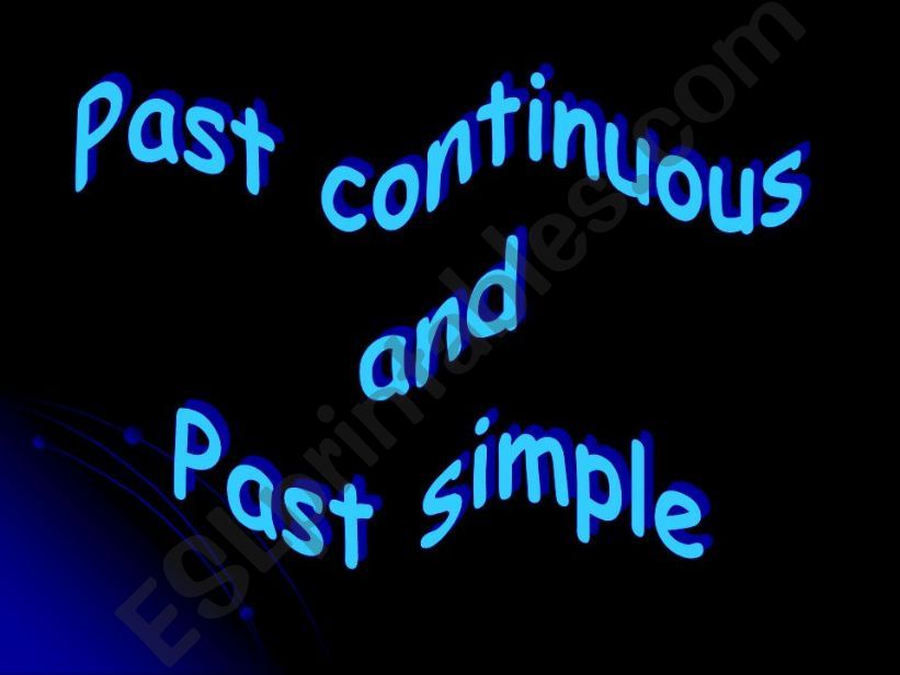 past continuous powerpoint