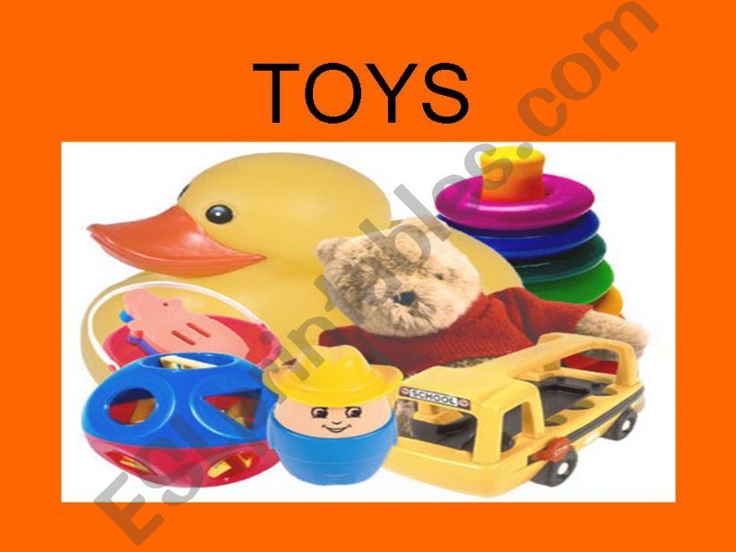 Toys powerpoint