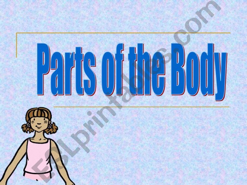 parts of body powerpoint