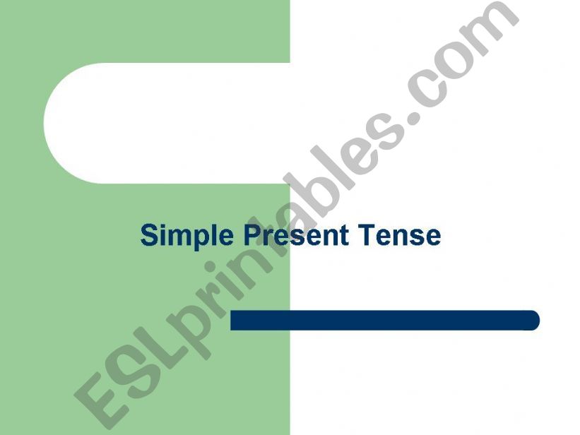 present simple and present continuous