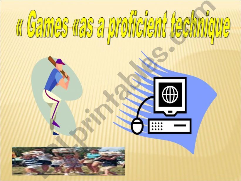 games in teaching powerpoint