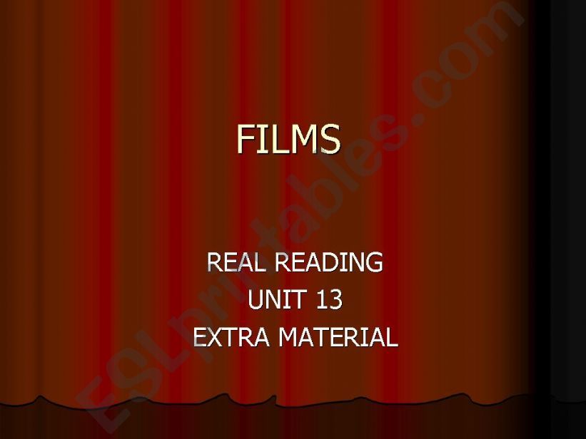 films powerpoint