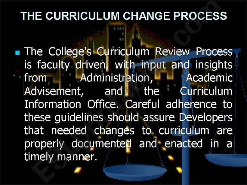 curriculum powerpoint