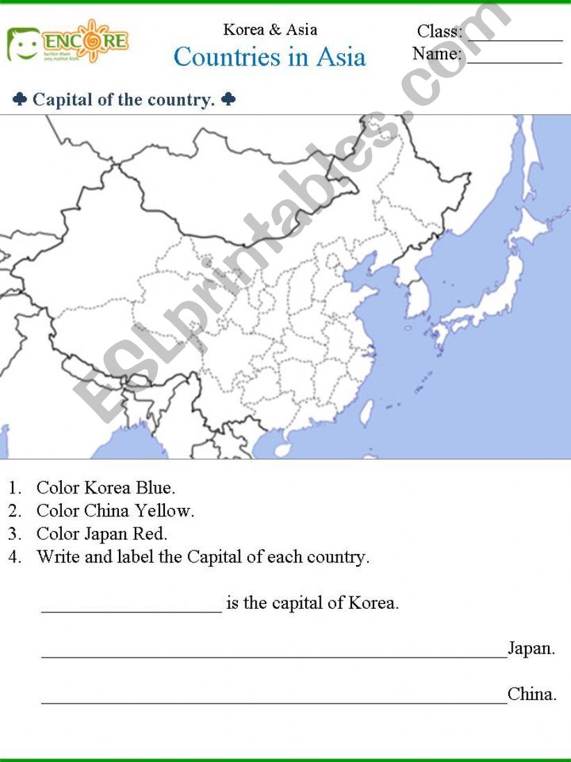 Korea and Asia powerpoint