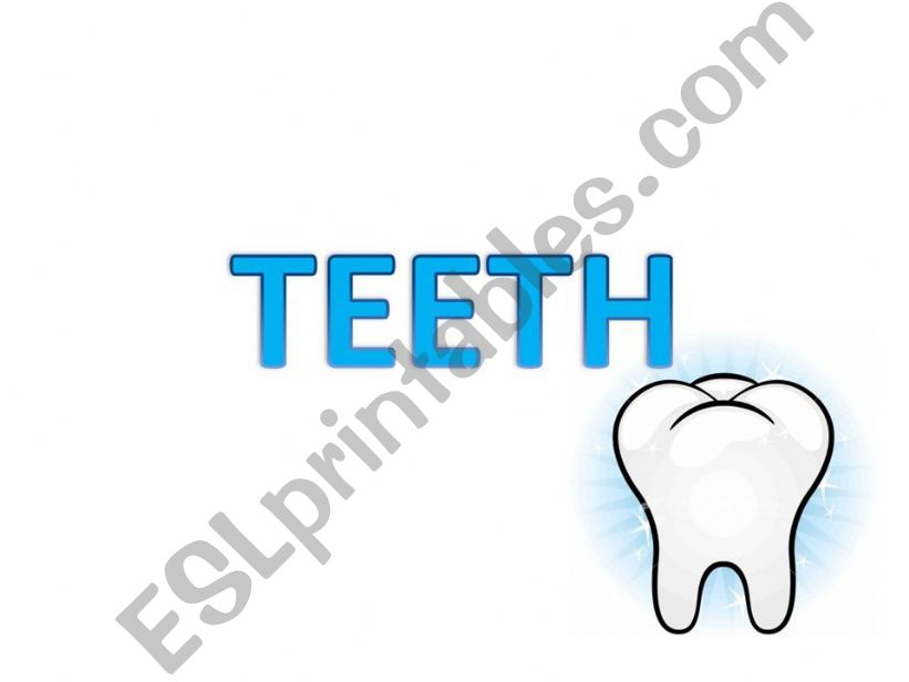 Teeth powerpoint