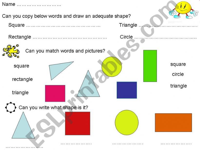 Basic Shapes powerpoint