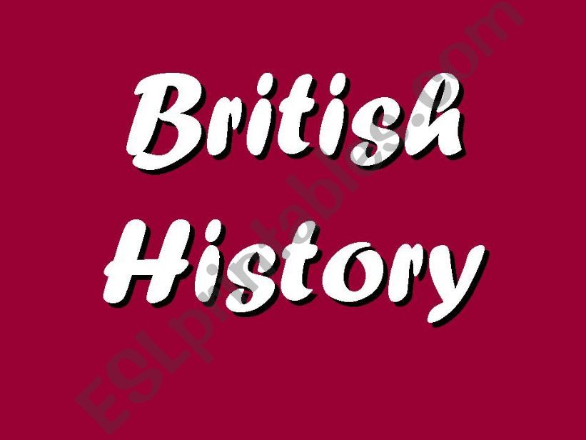 British History: from the Origins to the Anglo-Saxon Period