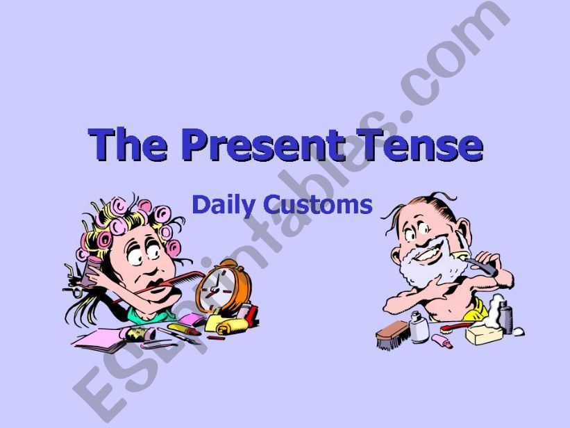 Simple Present Tense powerpoint