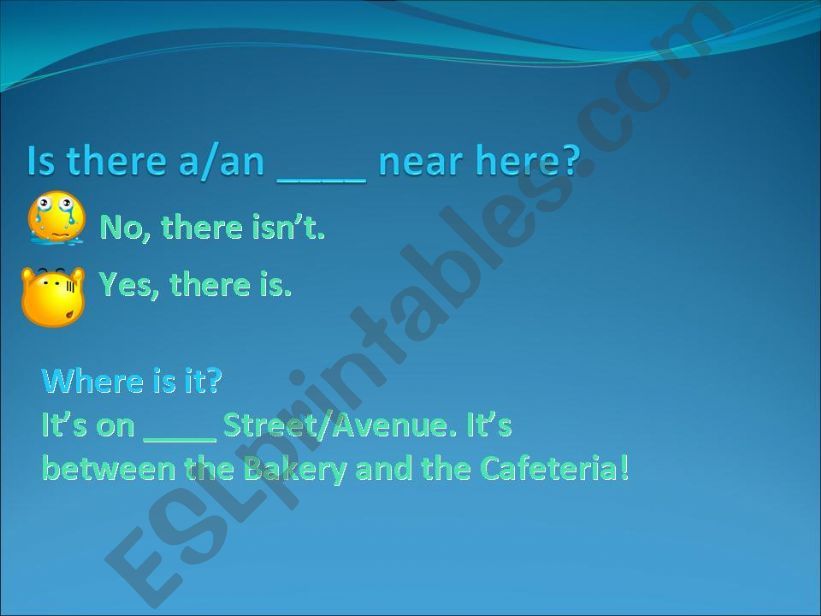 PART 3 - Places in town powerpoint