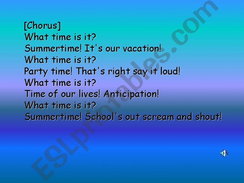 What time is it? HSM (second part)