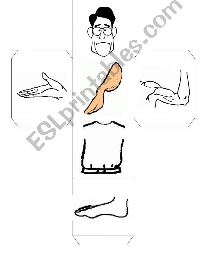 Body Parts Game Level 2 powerpoint