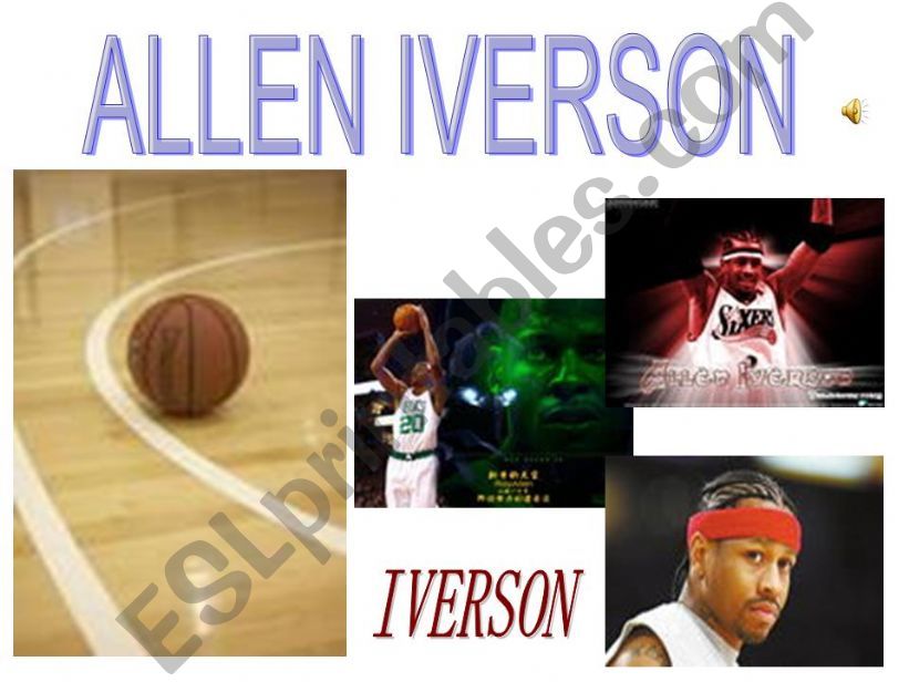 basketball star Iverson powerpoint