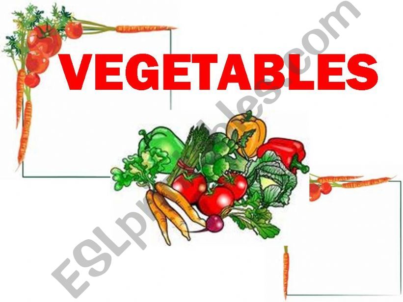 vegetables powerpoint