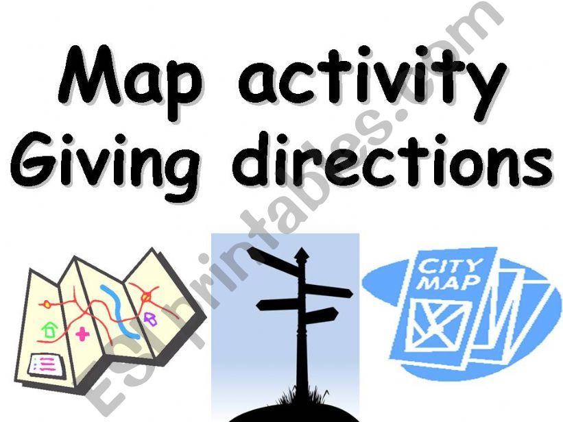 Interactive Map Activity - Directions