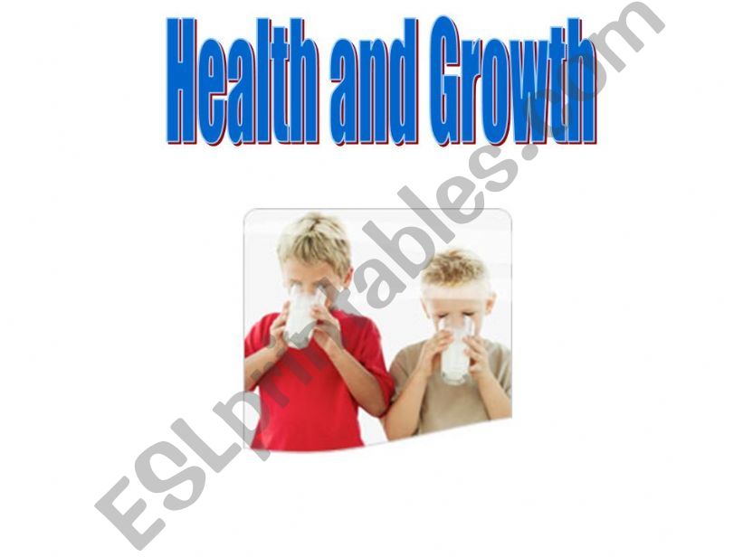 Health and Growth Medicine powerpoint