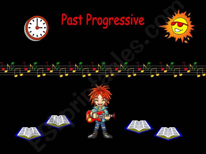 PAST CONTINUOUS / PROGRESSIVE powerpoint