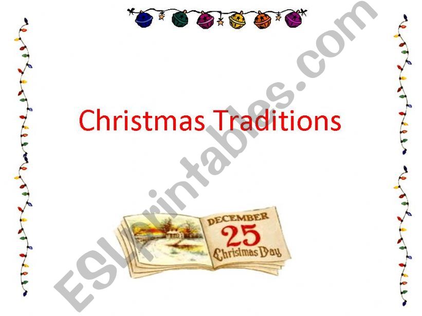 Christmas traditions powerpoint