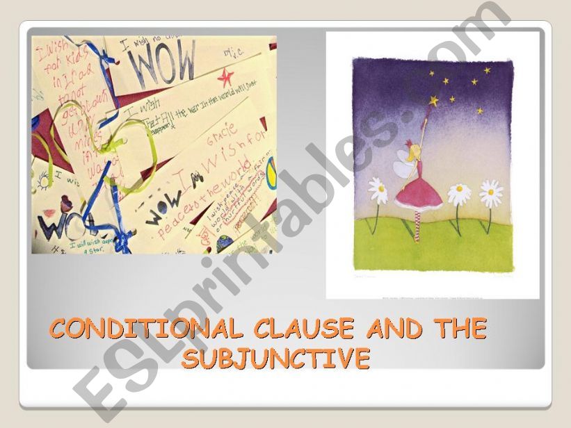 If-clauses and the subjunctive