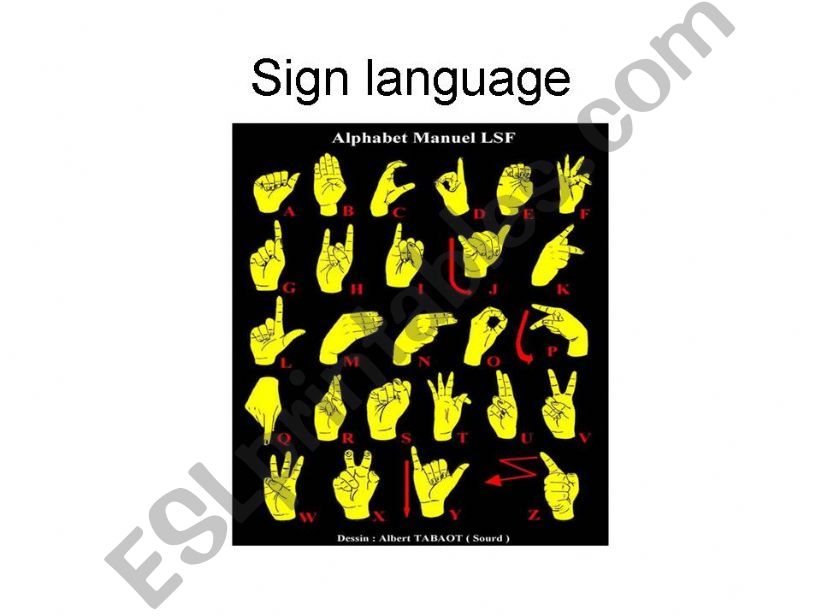 communication sign language braille gestures