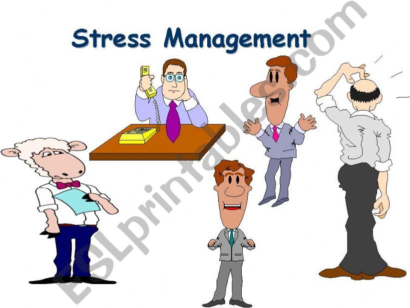 STRESS  MANAGEMENT powerpoint