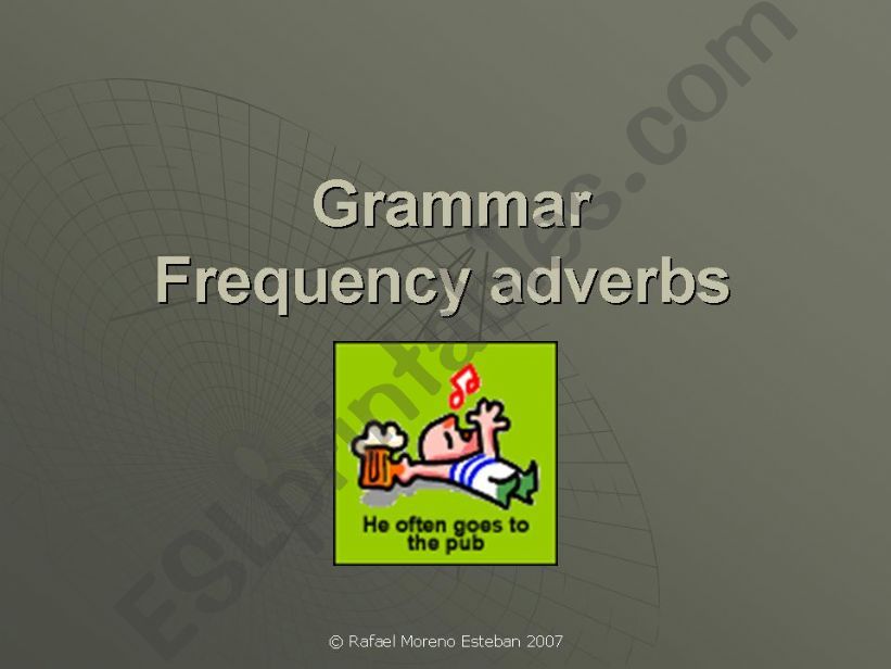 frequency adverbs powerpoint