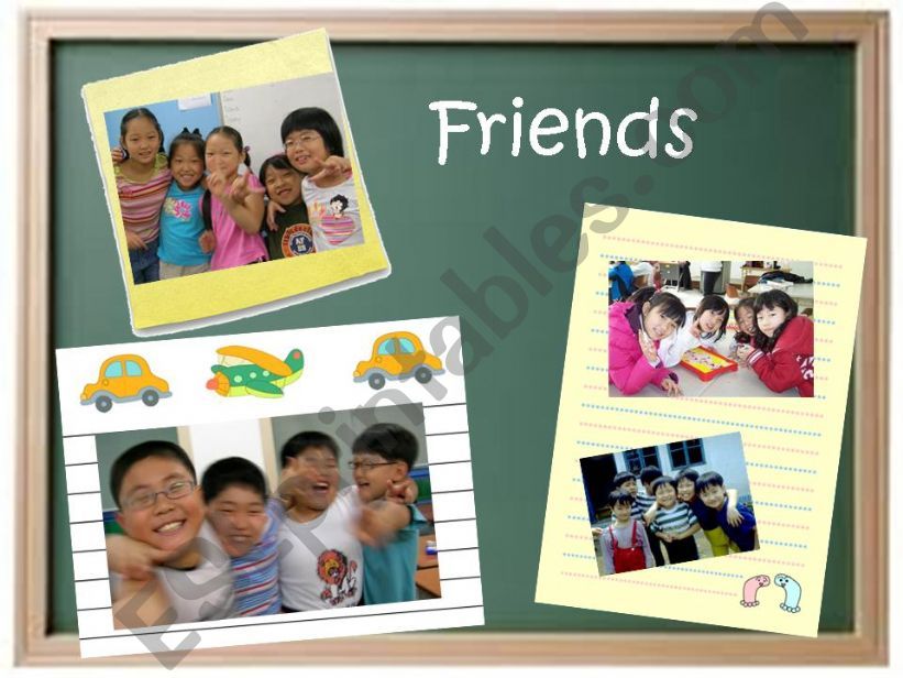 ESL English PowerPoints Friendship Traits