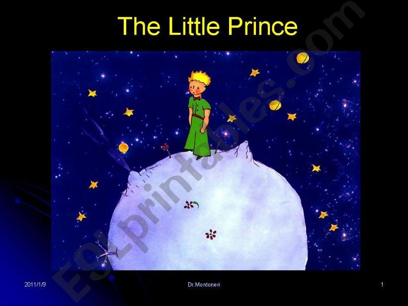 the little prince powerpoint