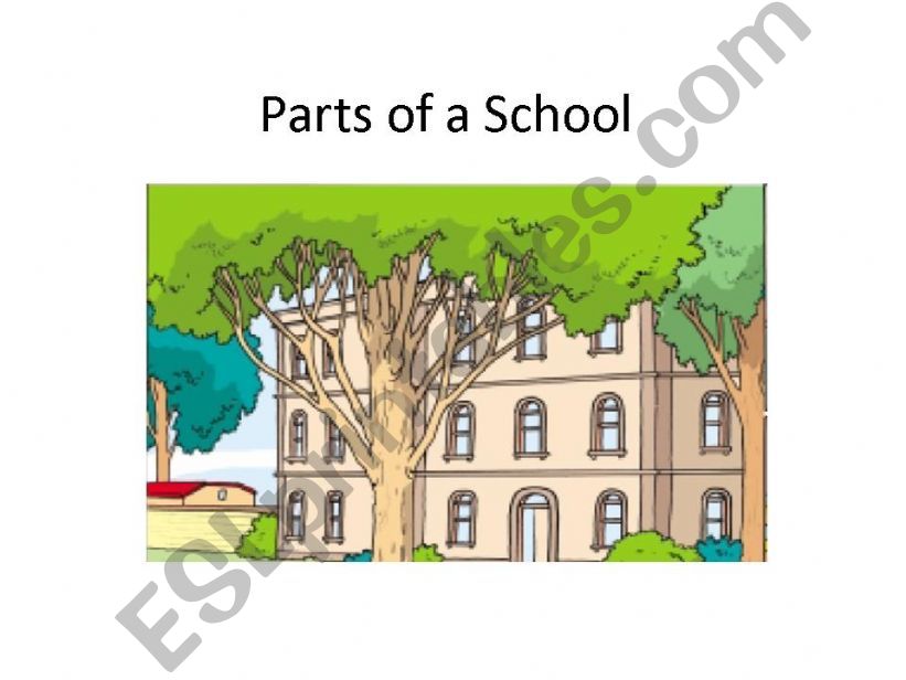 Parts of a school powerpoint