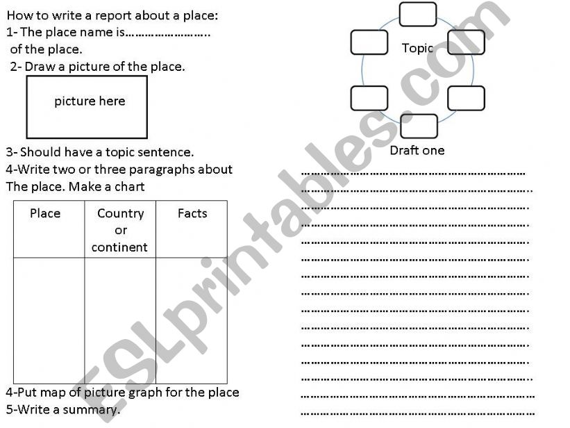 how to write a report powerpoint