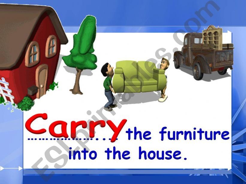 Guess the verbs for household chores  12/?