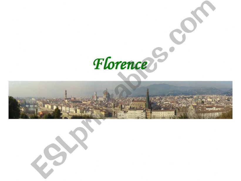 Florence powerpoint