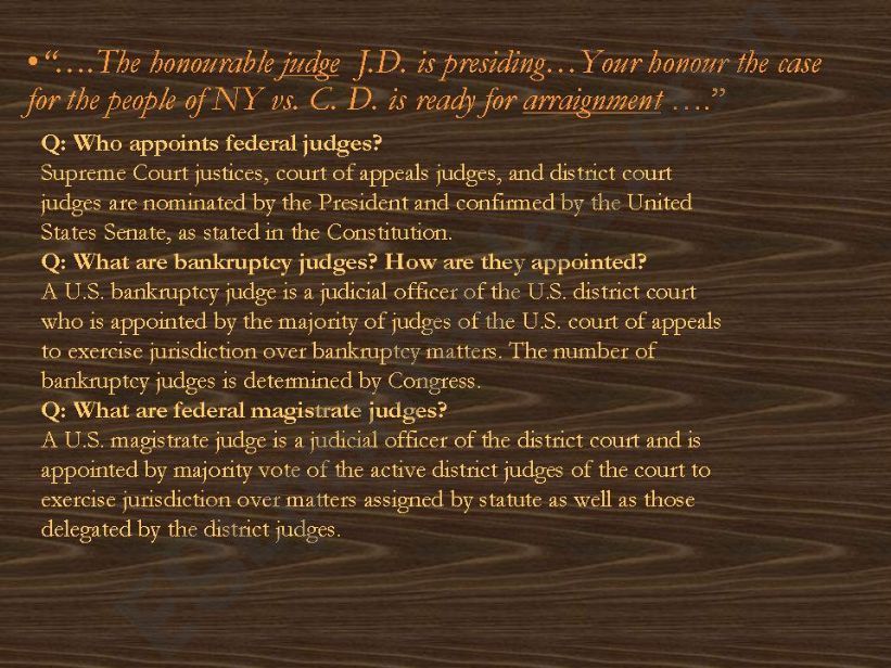 usa legal system lesson 5 powerpoint