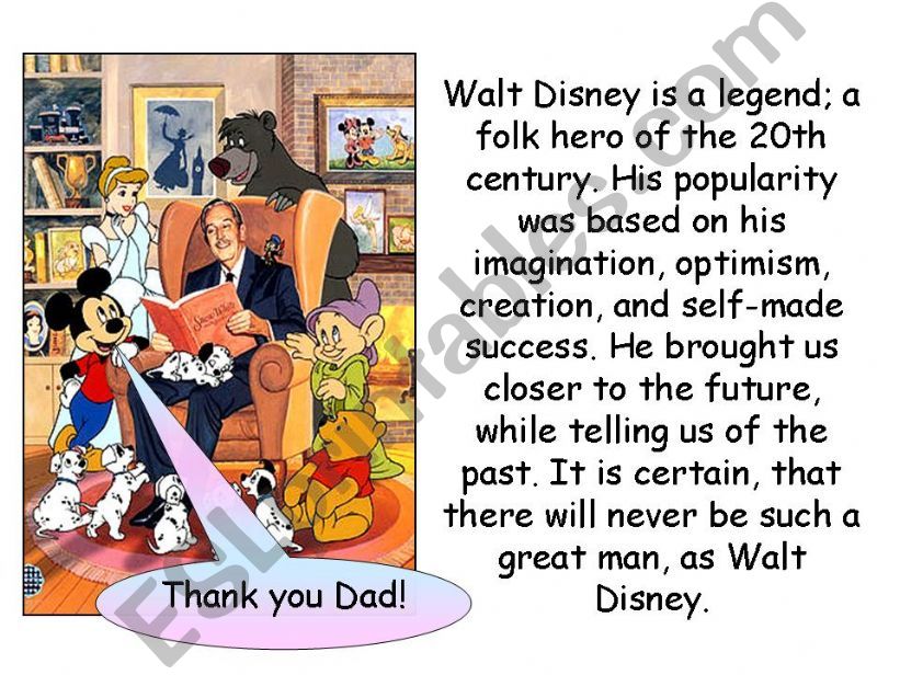 Walt Disney 2 powerpoint